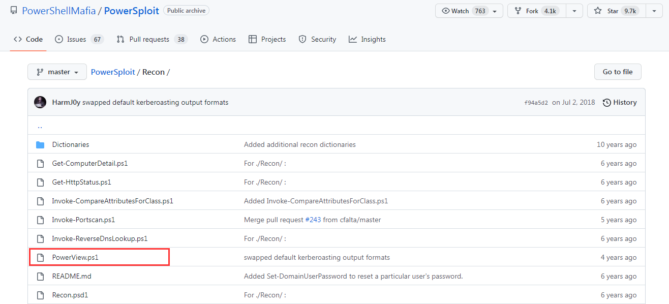 Enumeration Using PowerView script | sec zone blog